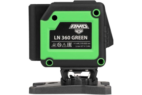 Купить Лазерный уровень AMO LN 360 Green фото №9