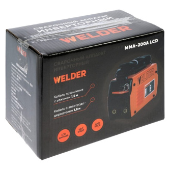 Купить Сварочный аппарат WELDER MMA-200А LCD дисплей фото №5