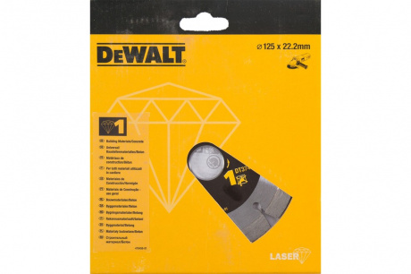 Купить Диск алмазный DEWALT DT 3741 125*22,2 мм сегмент фото №3