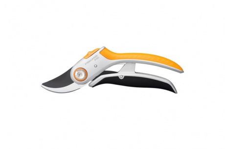 Купить Секатор Fiskars плоскостной Plus PowerLever  P751 металлический   1057172 фото №1