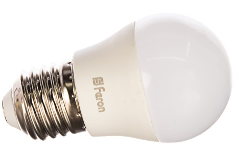 Купить Лампа светодиод. FERON LB-550 шар LED 9Вт Е27 4000К G45 230V 25805 фото №4