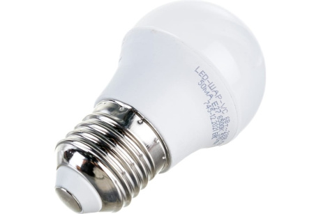 Купить Лампа светодиодная IN HOME LED-ШАР-VC 6Вт 230В Е27 6500К 540Лм фото №1