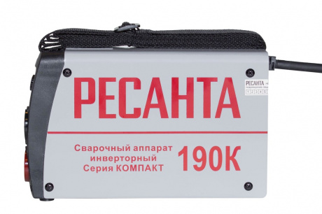 Купить Инверторный сварочный аппарат РЕСАНТА САИ-190К фото №3